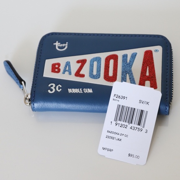Ltd. Coach Bazooka Gum ID/Coin Zip Wallet - Picture 2 of 6